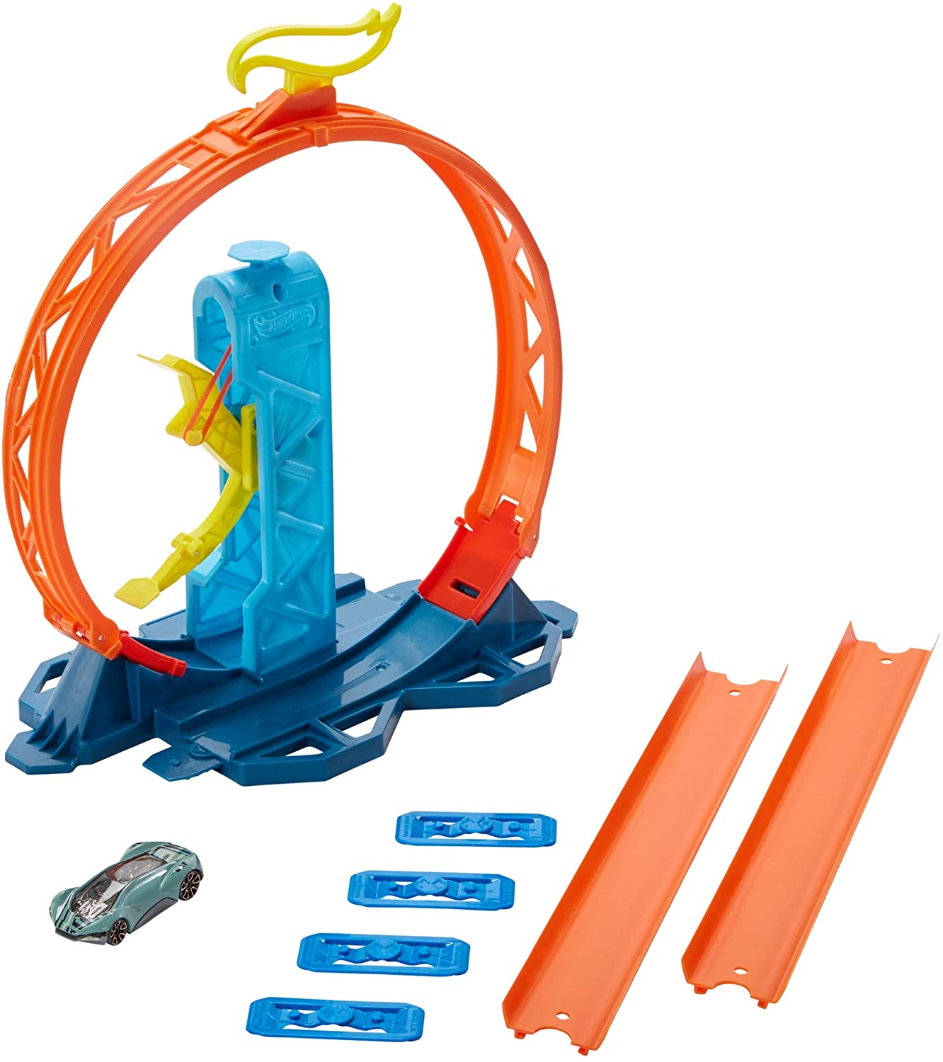 hot wheels track builder looping