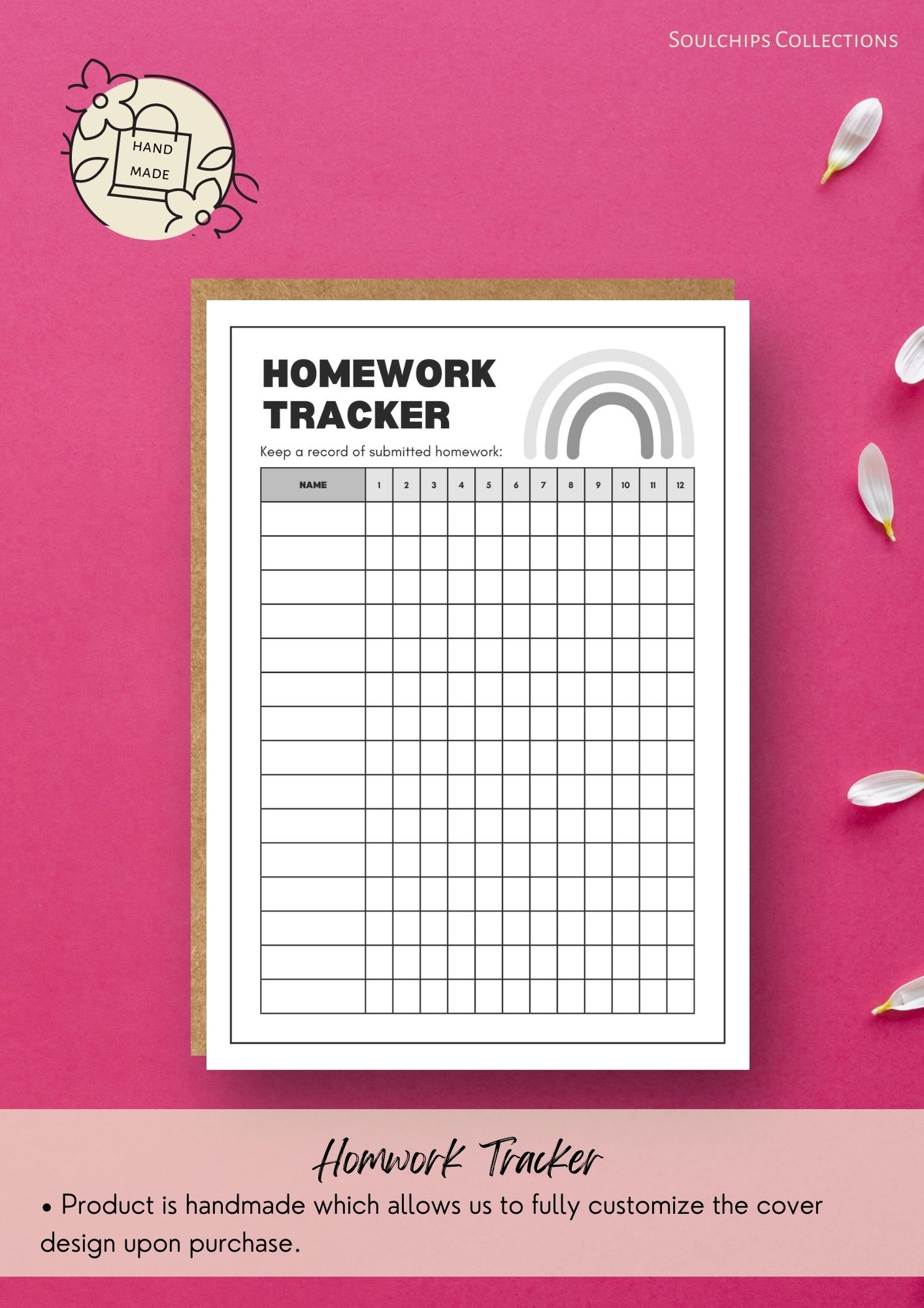 Soulchips Homework Tracker Notepads ♥ Lazada PH
