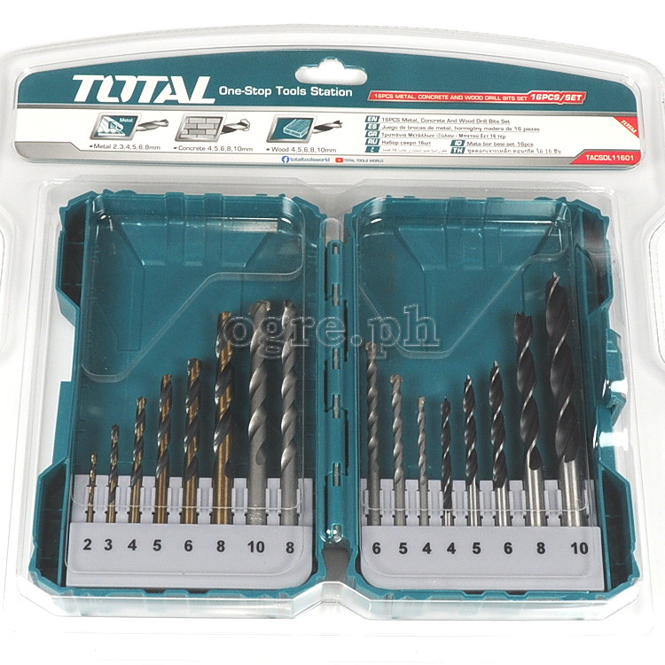 Complete drill best sale bit set