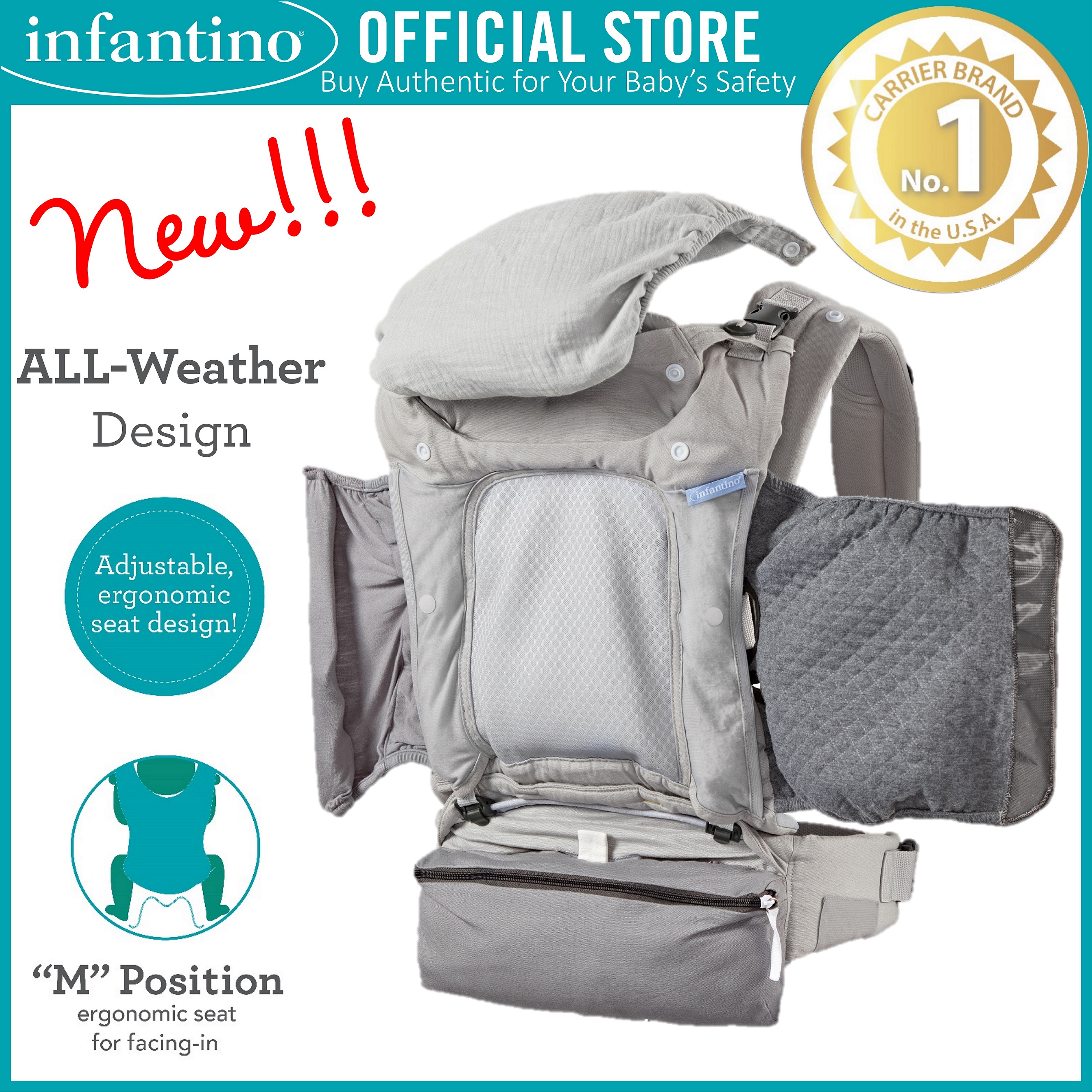 infantino soft knit carrier