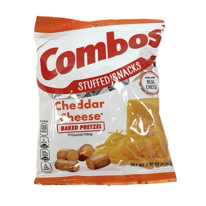 Combos Cheddar Cheese Baked Pretzel 178.6g | Lazada PH