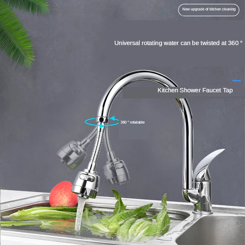 Kitchen Tap Head Water Saving Home Faucet Extender Sink Spray Aerator For Home