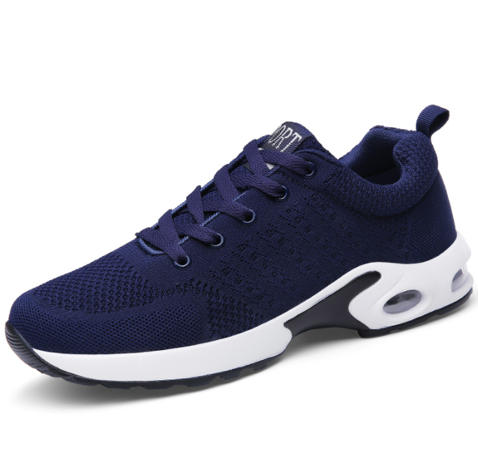 JY. Men's AIR Cushion Blue Running Shoes XBO Canvas Sneakers for Men # ...