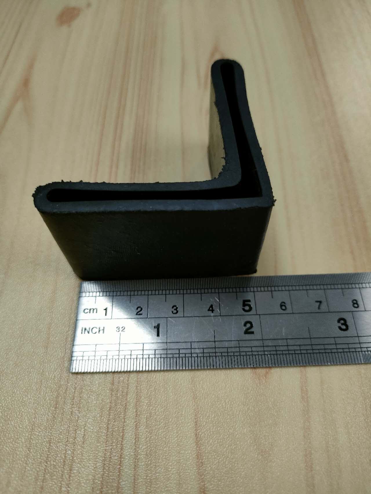 1PCS Heavy Duty Black Rubber Footing Tube Insert rubber cover(ROUND,SQUARE,Rectangular,Oval