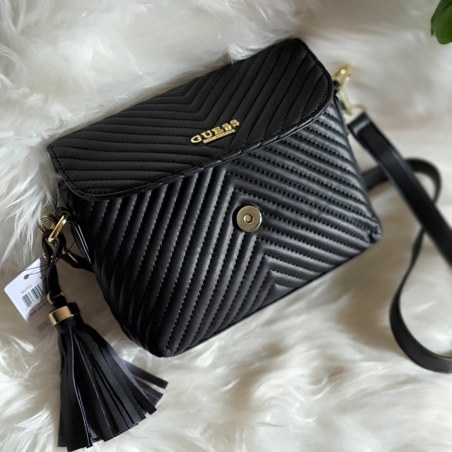 guess khloe quilted crossbody