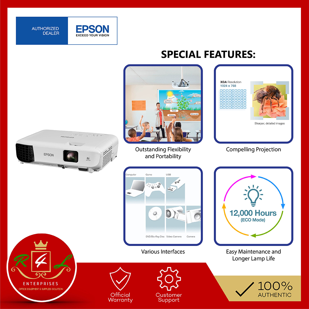 How To Setup Projector EPSON EB-X05 Using ELPAP10 Wireless, 46% OFF