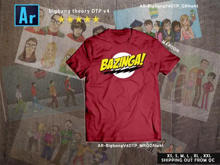 bazinga tee shirt