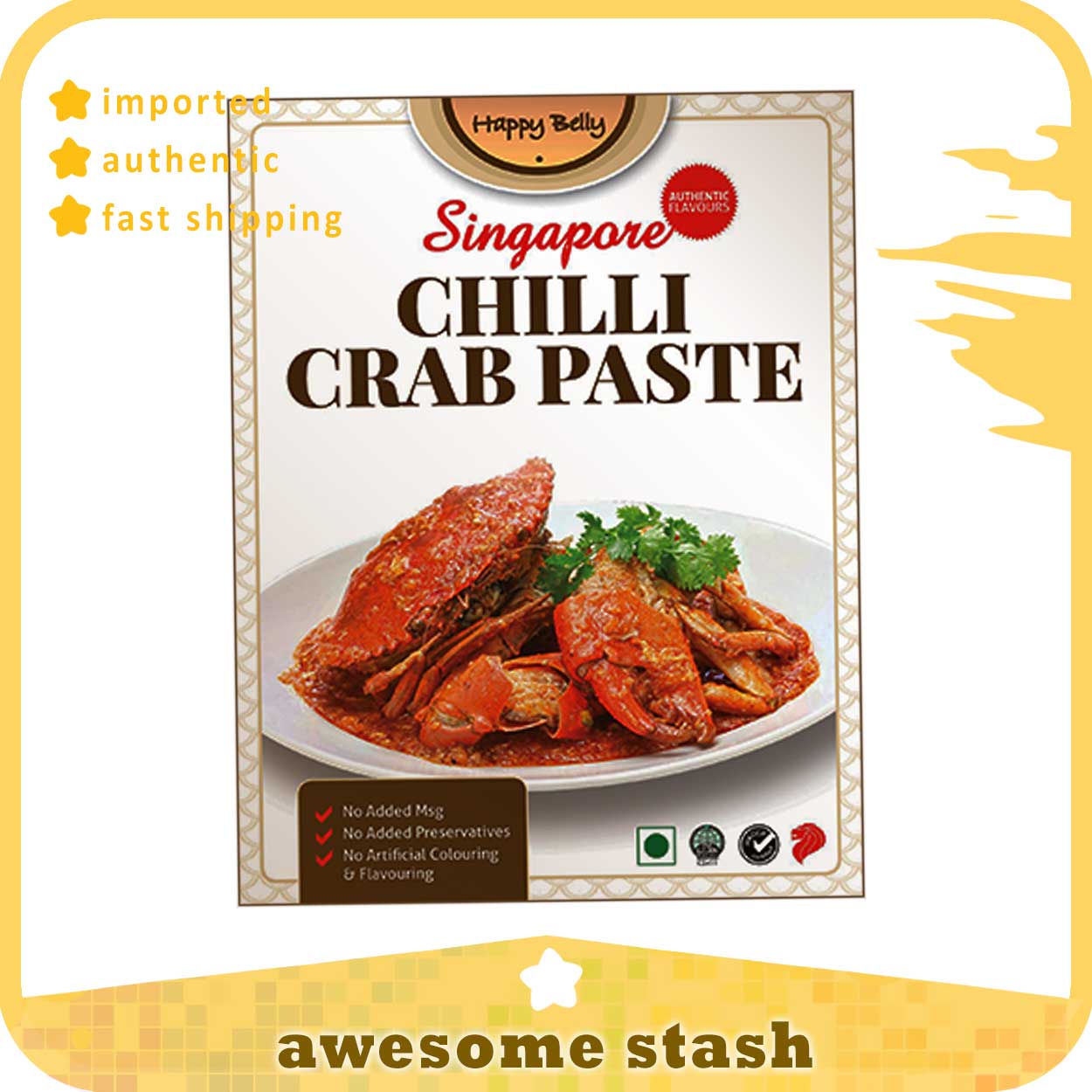 Happy Belly Singapore Chili Crab Paste / Singapore Lazada PH