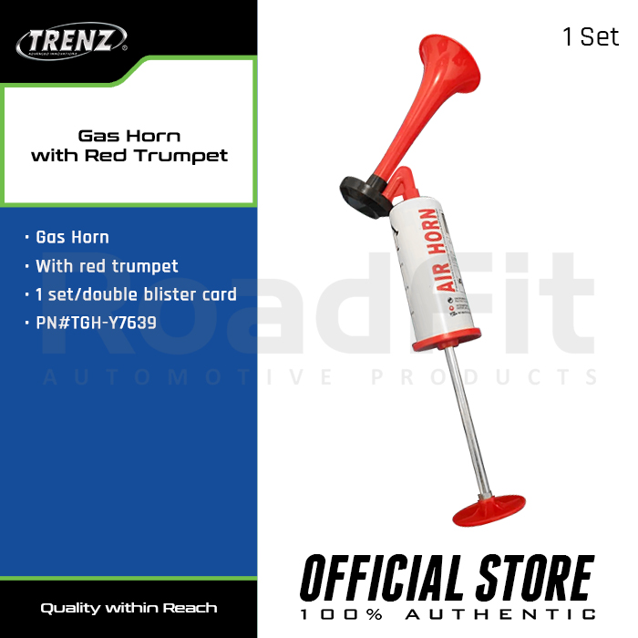Trenz Gas Horn with Red Trumpet TGH-Y7639