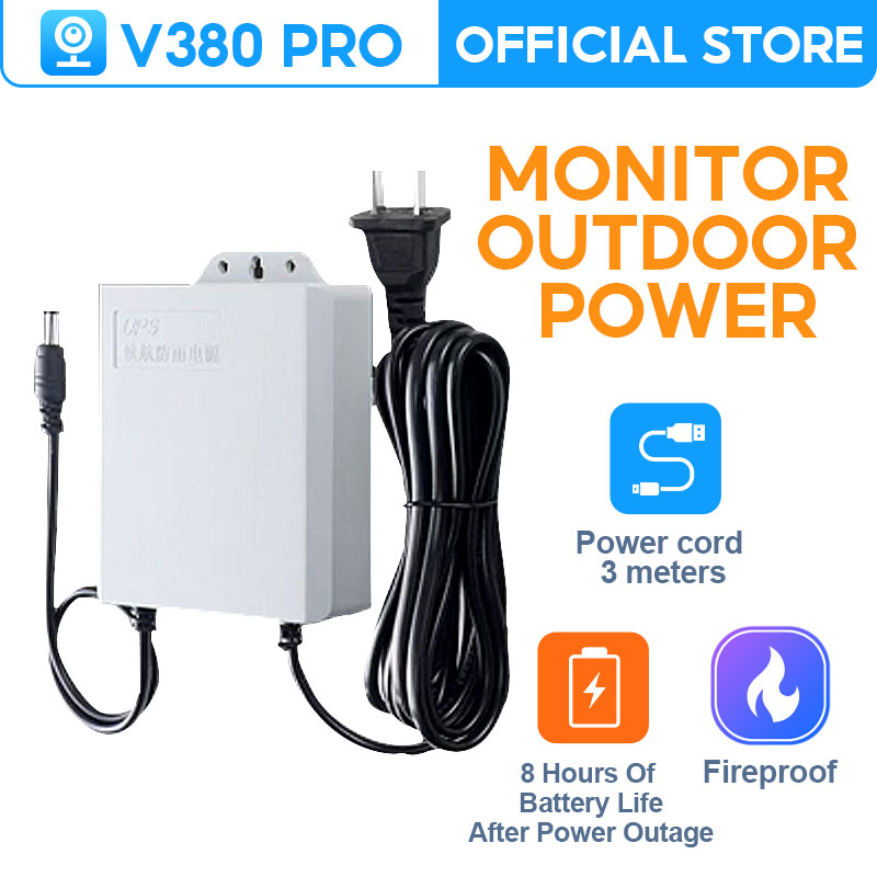 V380 PRO 12V 1.5A Uninterruptible Power Supply Mini UPS Battery Backup