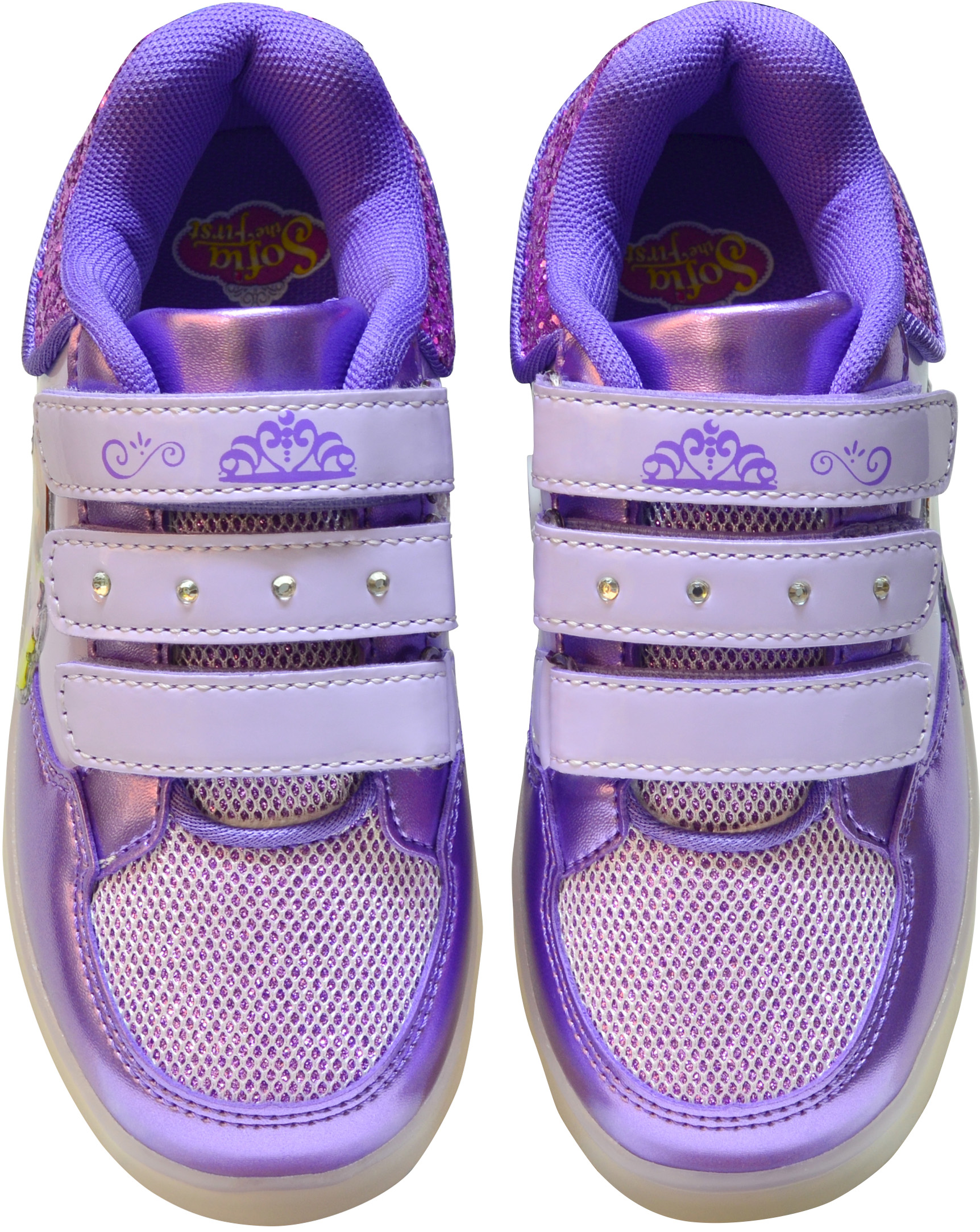 Sofia the first light up fashion shoes