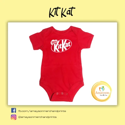 Amayson Food theme baby onesie - KitKat