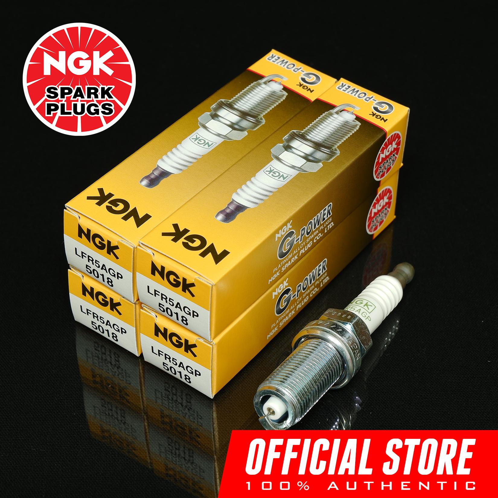 NGK LFR5AGP GPower Platinum Spark Plugs For Mitsubishi Lancer, Xpander