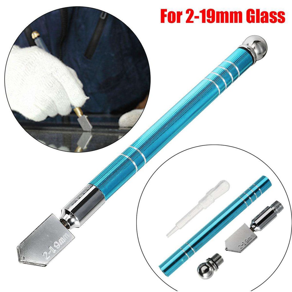 Cutting Tool Diamond Tip Anti Slip Metal Handle Steel Blade Oil Feed