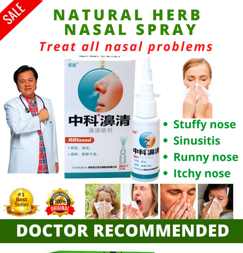 100% ORIGINAL Nasal Comfort Nasal Spray Sinusitis Spray Chronic ...