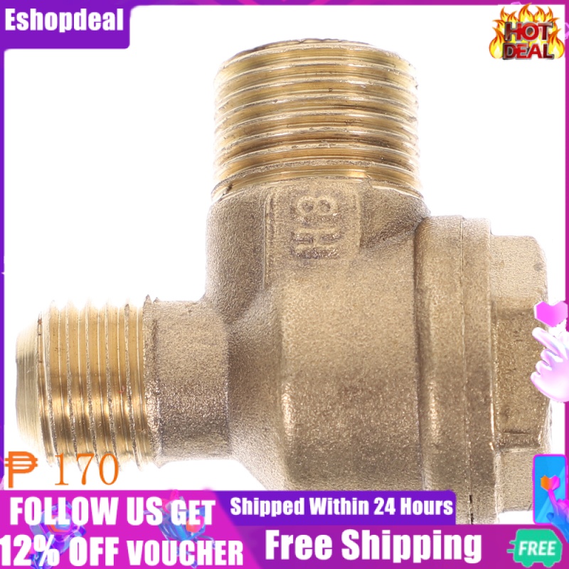 Stock】Air Compressor Check Valves Brass 3port/2port