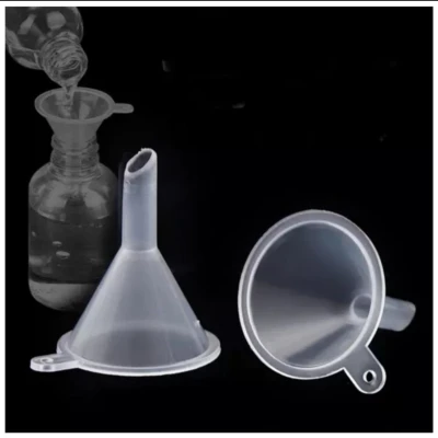 Plastic Mini Funnel for fillings Transparent Embudo
