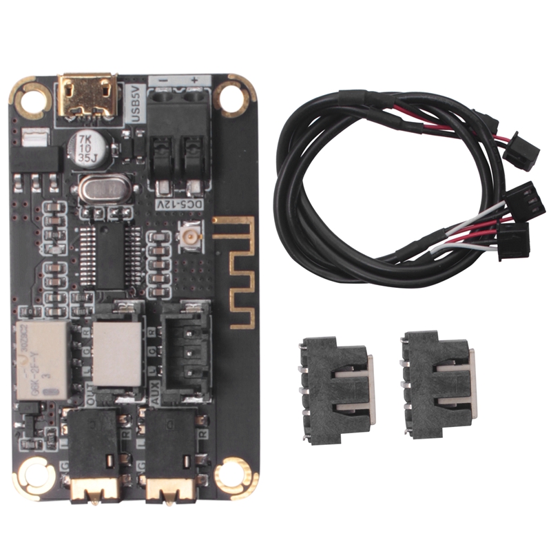 LQSC Bluetooth Decoder Board for AUX Input Diy Modified Speaker Audio MP3 Stereo Audio Receiver Module