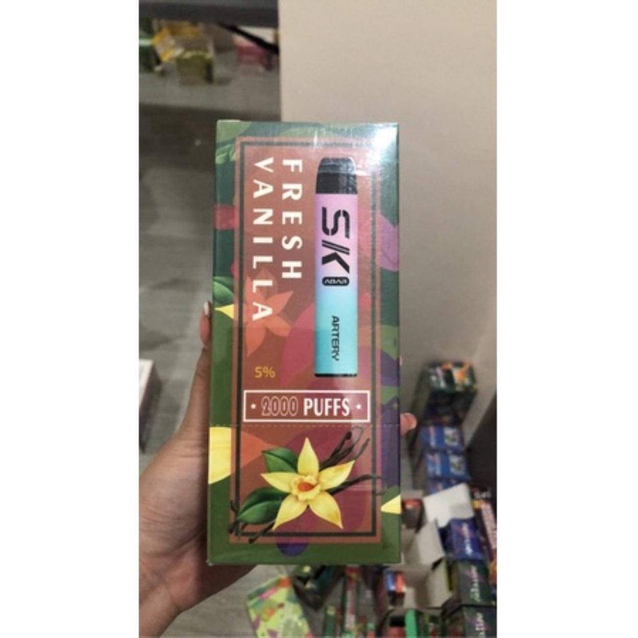 Syokbar Sk Abar 2000 Puffs Disposable Pod electronic cigarette | Lazada PH