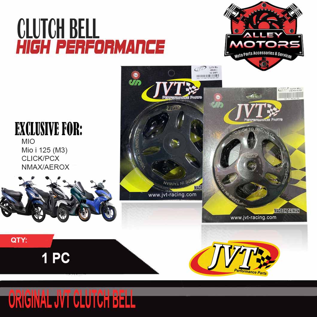 JVT CLUTCH BELL for MIO V1 / M3 / CLICK/PCX / NMAX/AEROX By Alley Motor