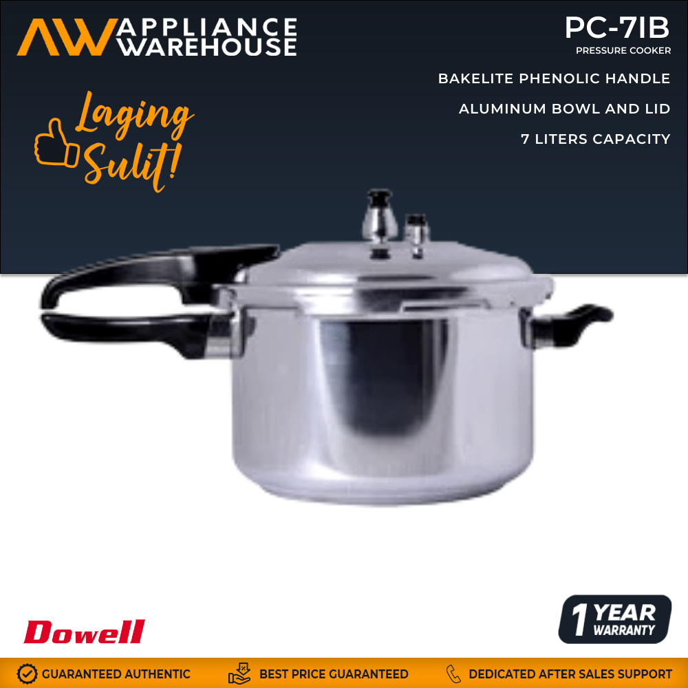 Dowell 7L Aluminum Induction Based Pressure Cooker PC7IB Lazada PH