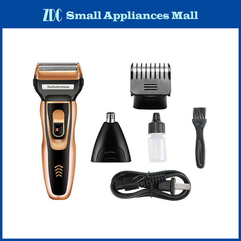 3In1 Electric Shaver for Men Home Haircut Professional Hair Beard Trimmer Kit both USB