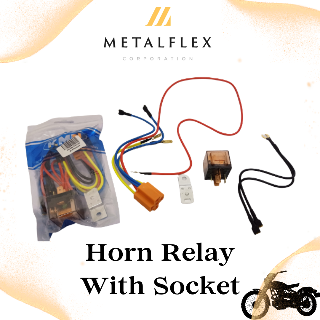 MOTORCYCLE HORN/LED RELAY KMN UNIVERSAL 5PIN /MINI DRIVING LIGHT RELAY