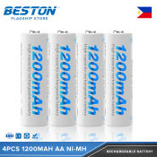Beston AA 4pcs 1200mAh Rechargeable Battery