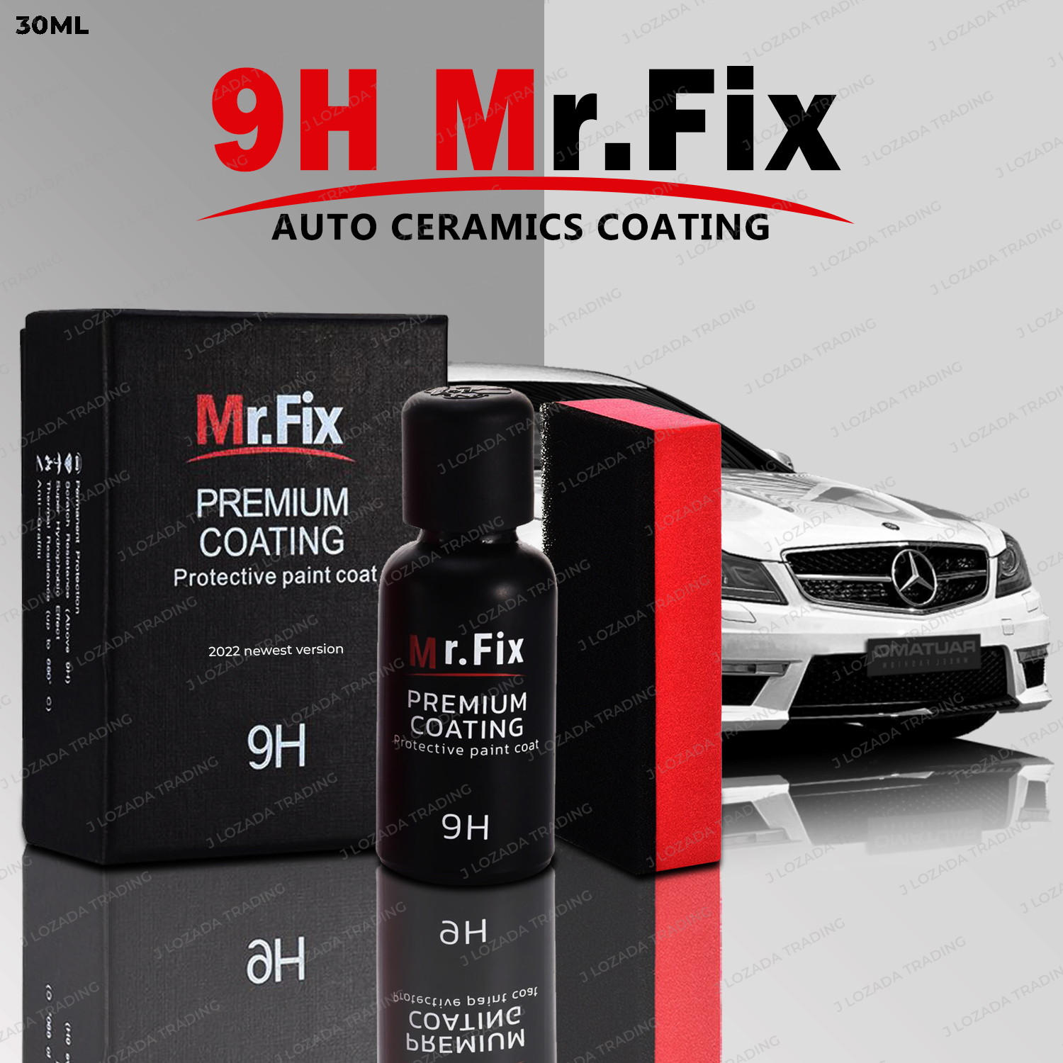 Mr. Fix 9H Nano Ceramic Premium Coating Auto Paint Polishing