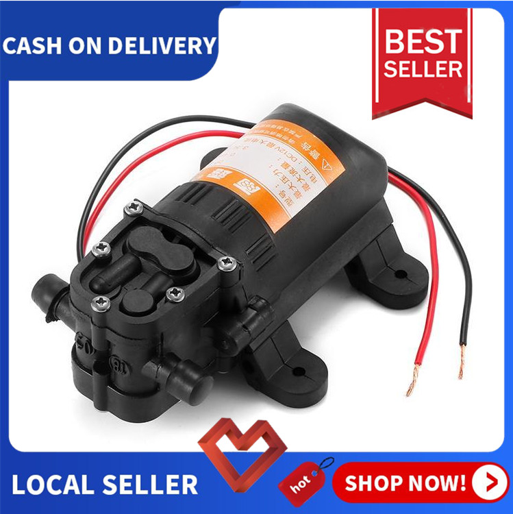 【Top Sale】DC12V 3.5L/Min 0.48MP Mini Micro Diaphragm High Pressure Self