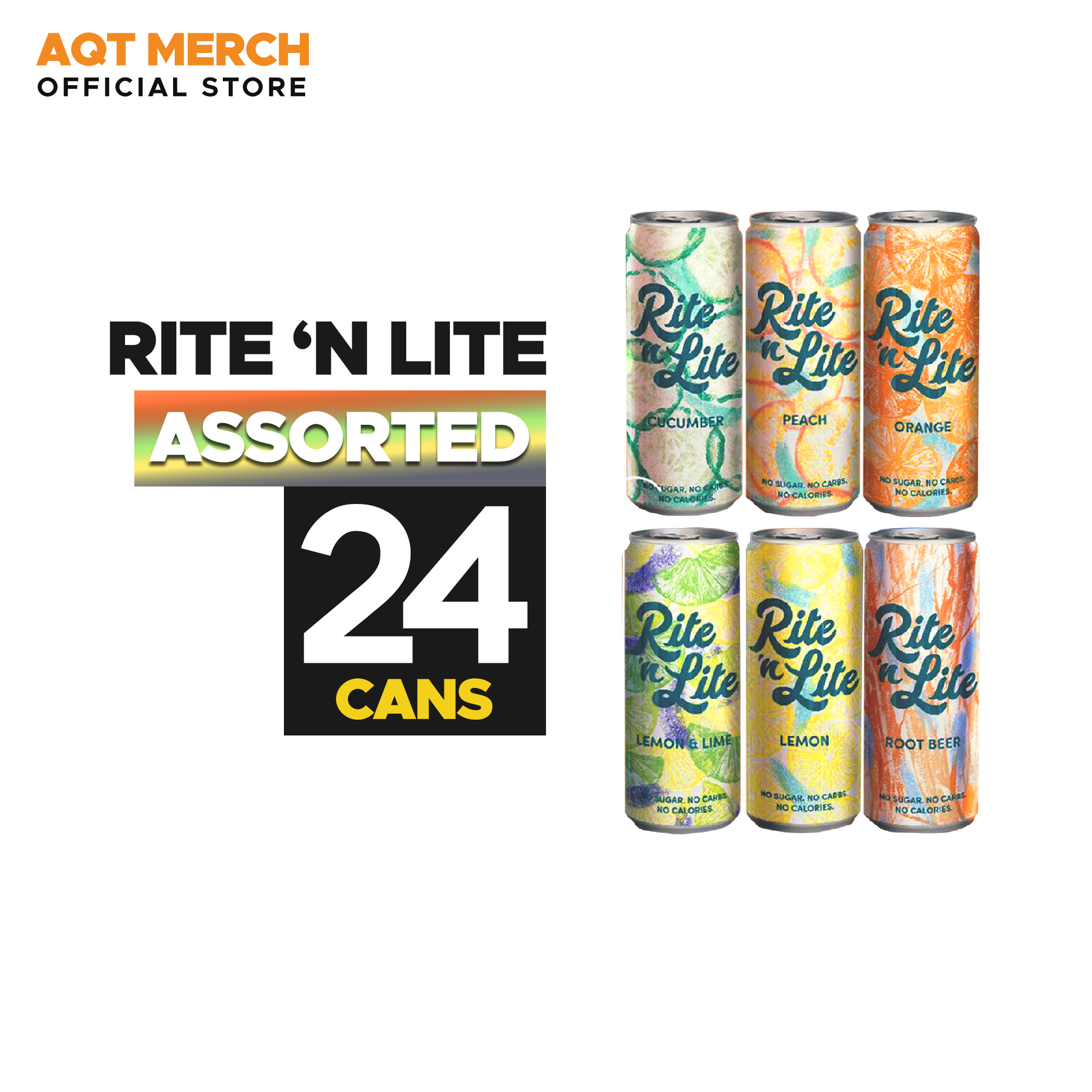 Rite ‘n Lite Assorted Flavor Soda 250ml 1 Case 24pcs Lazada Ph