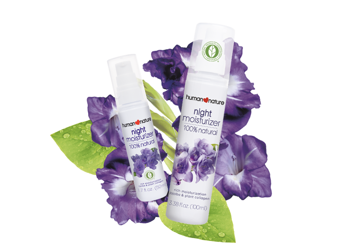 human nature night moisturizer