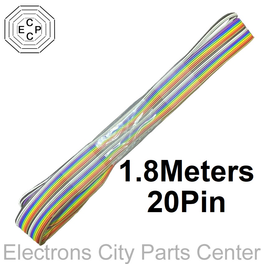 1.8M RIBBON WIRE 20 PIN FLAT IDC EXTENSION CABLE WIRE Lazada PH