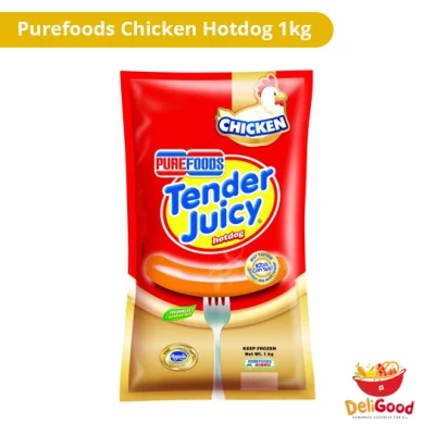 Purefoods Tender Juicy Chicken Hotdog 1kl