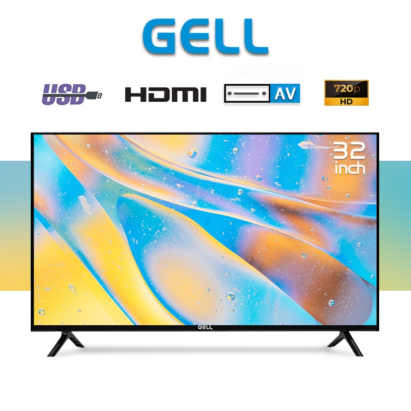 Gell Smart TV 32 INCH Flat Screen TV 32 Inches Led Television