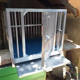 aluminum dog kennel