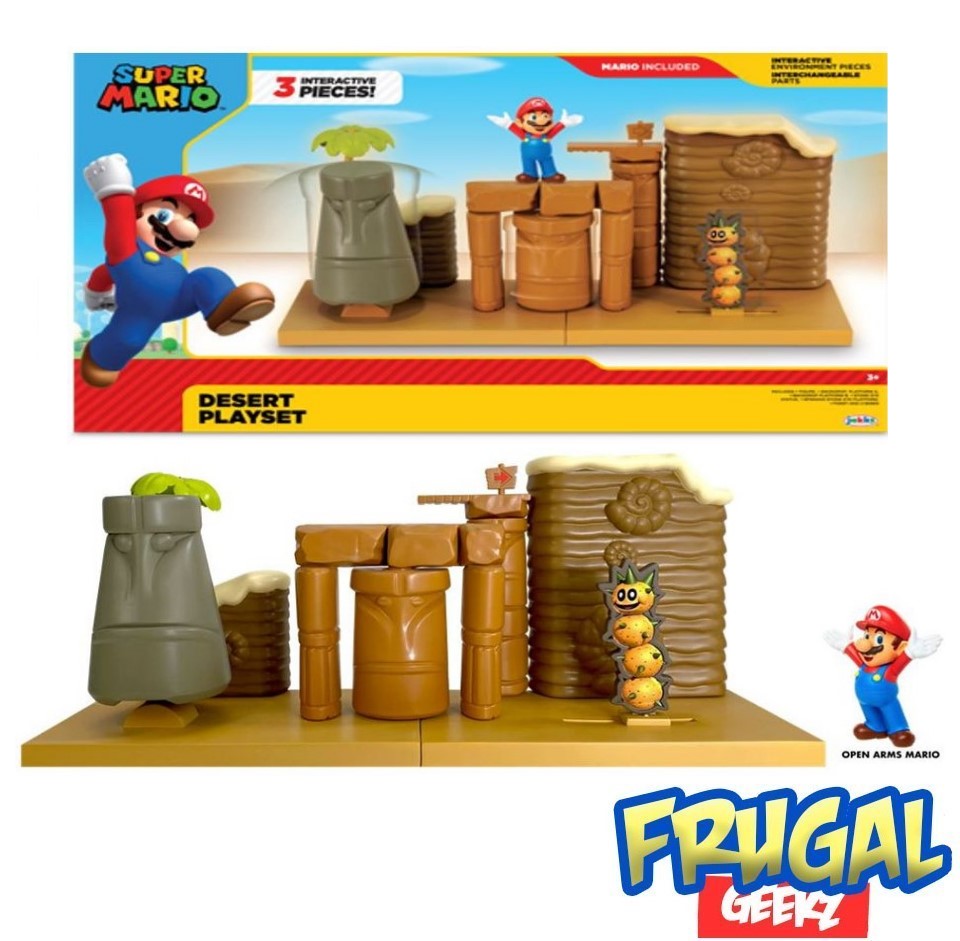 Nintendo Super Mario 2.5" Desert Playset Lazada PH