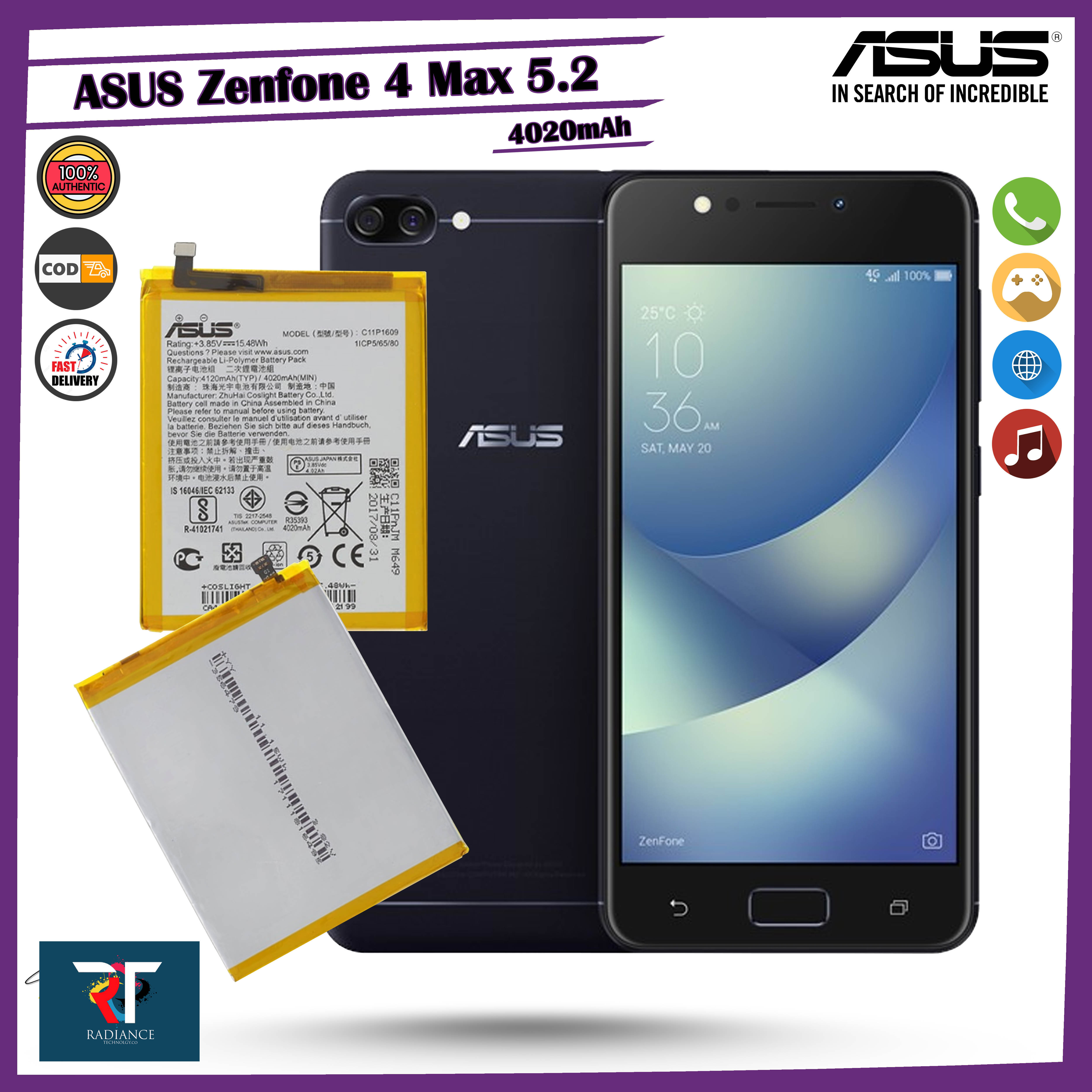 Shop Zenfone 4 Max Battery with great discounts and prices online | Lazada  Philippines
