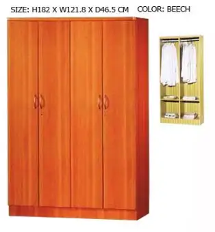 Dft 4 Doors Wardrobe Buy Sell Online Wardrobes With Cheap Price