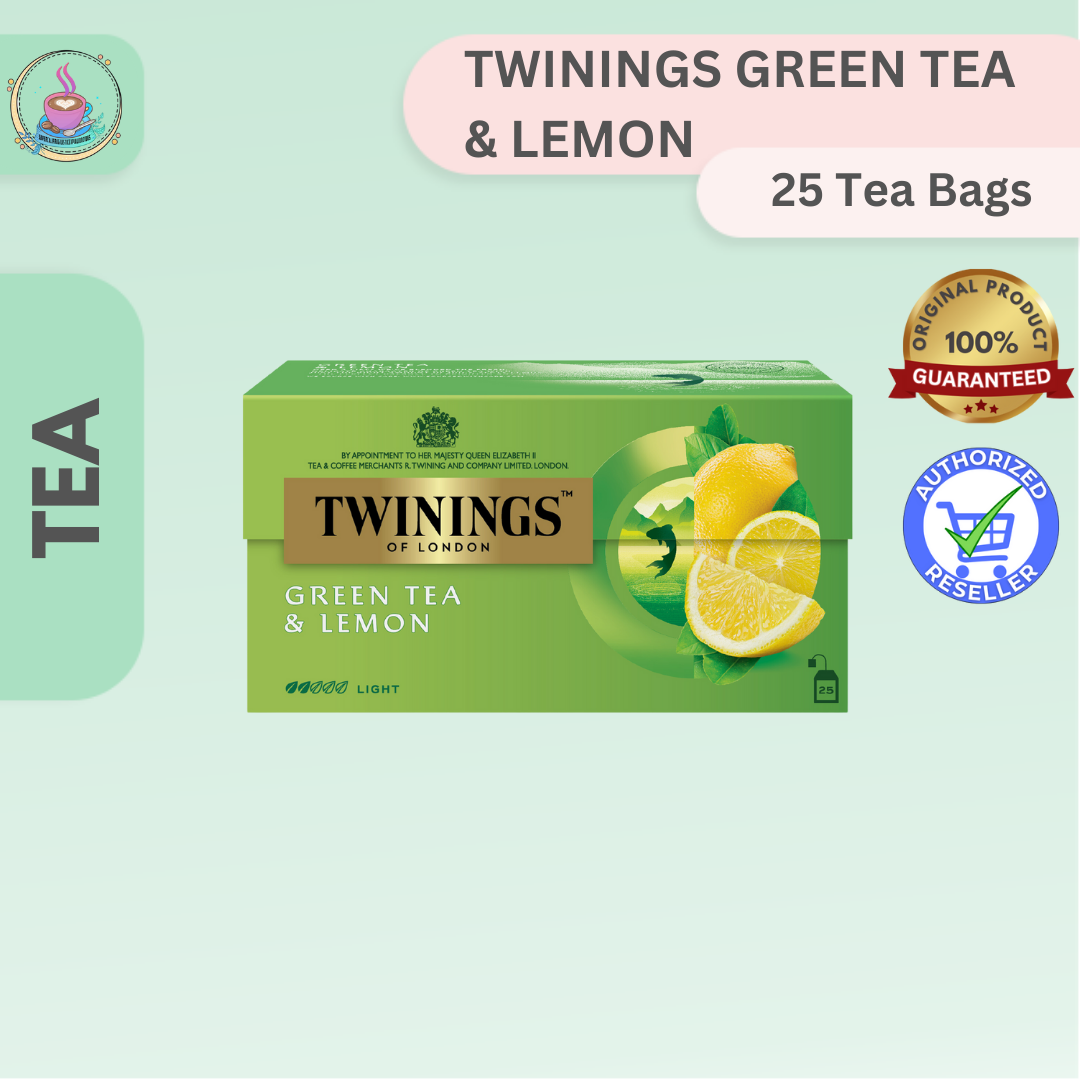 Twinings Green Tea & Lemon 25 Tea Bags