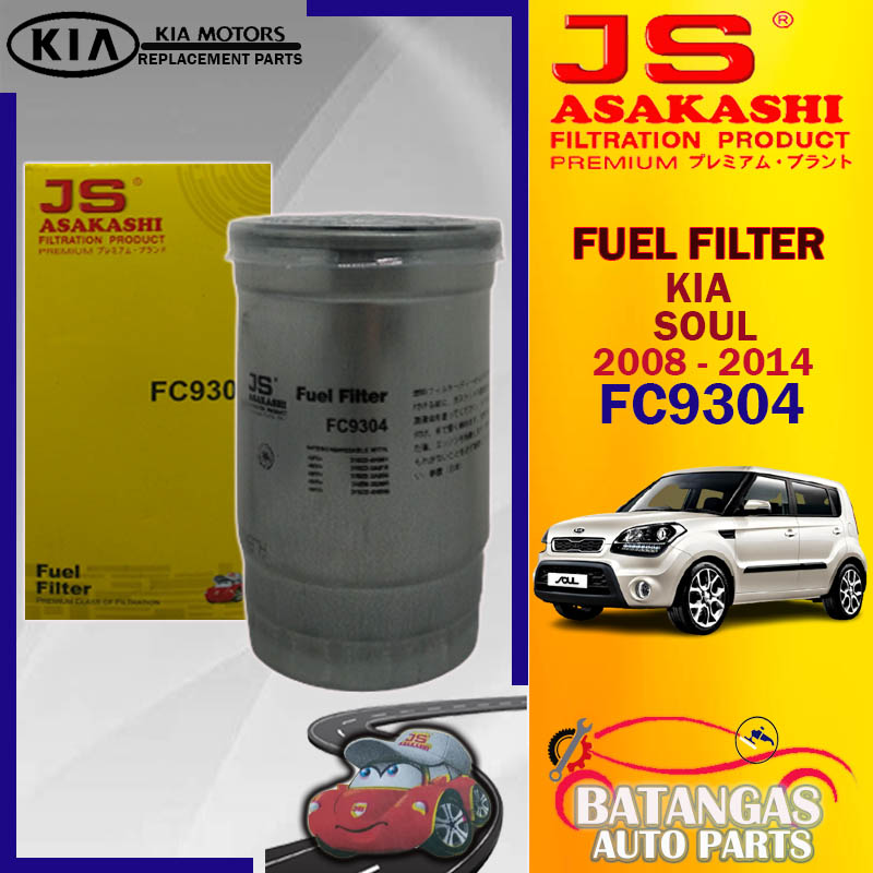 Fuel Filter Kia Soul 2008 2014 JS Asakashi FC9304 Lazada PH