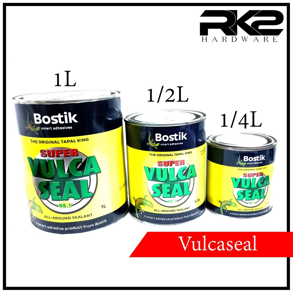 Bostik Vulcaseal AllAround Sealant 1Liter 1/2 Liter 1/4 Liter Lazada PH