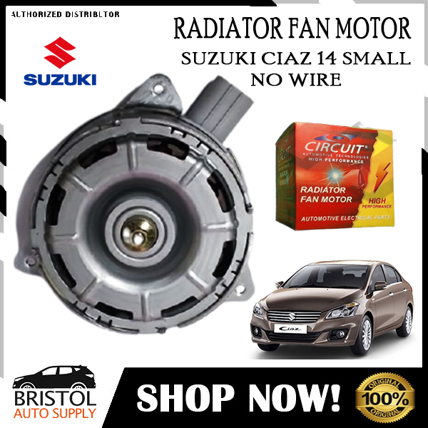 Radiator Fan Motor For Suzuki Ciaz 14 small No Wire Lazada PH