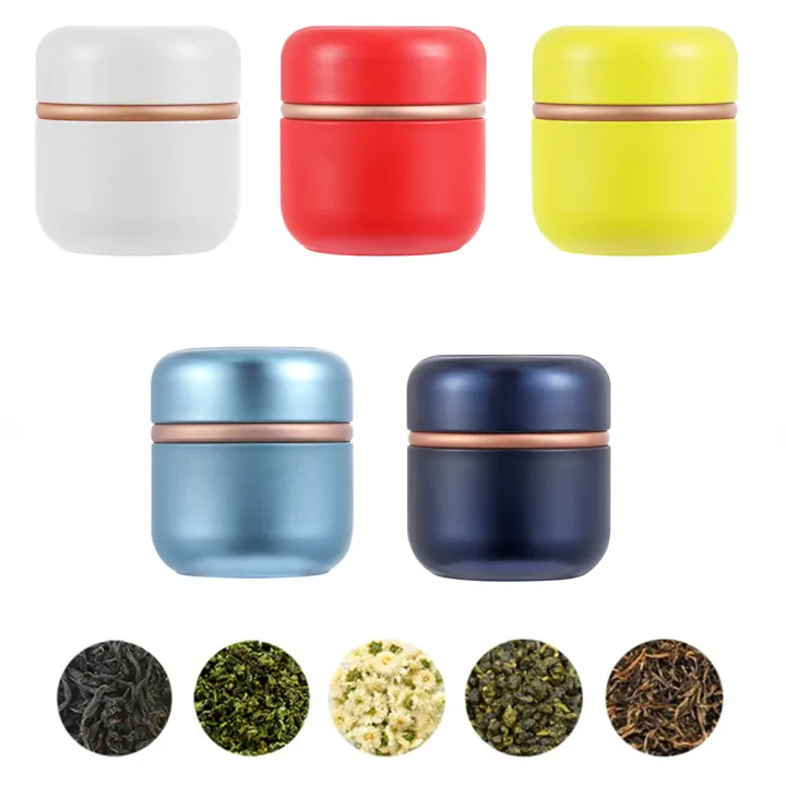 Portable Packaging Biscuits Container Tea Cans Storage Candy Jar Sealed  Box