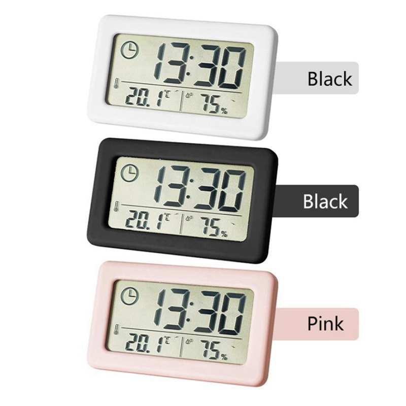 LED Digital Clock Electronic Digital Screen Desktop Clock for Home Office Backlight Snooze Data Calendar Clocks