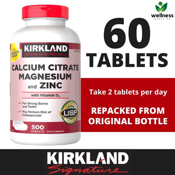 Kirkland Magnesium Zinc Vitamin D3 Vitamin B6 Immune Booster