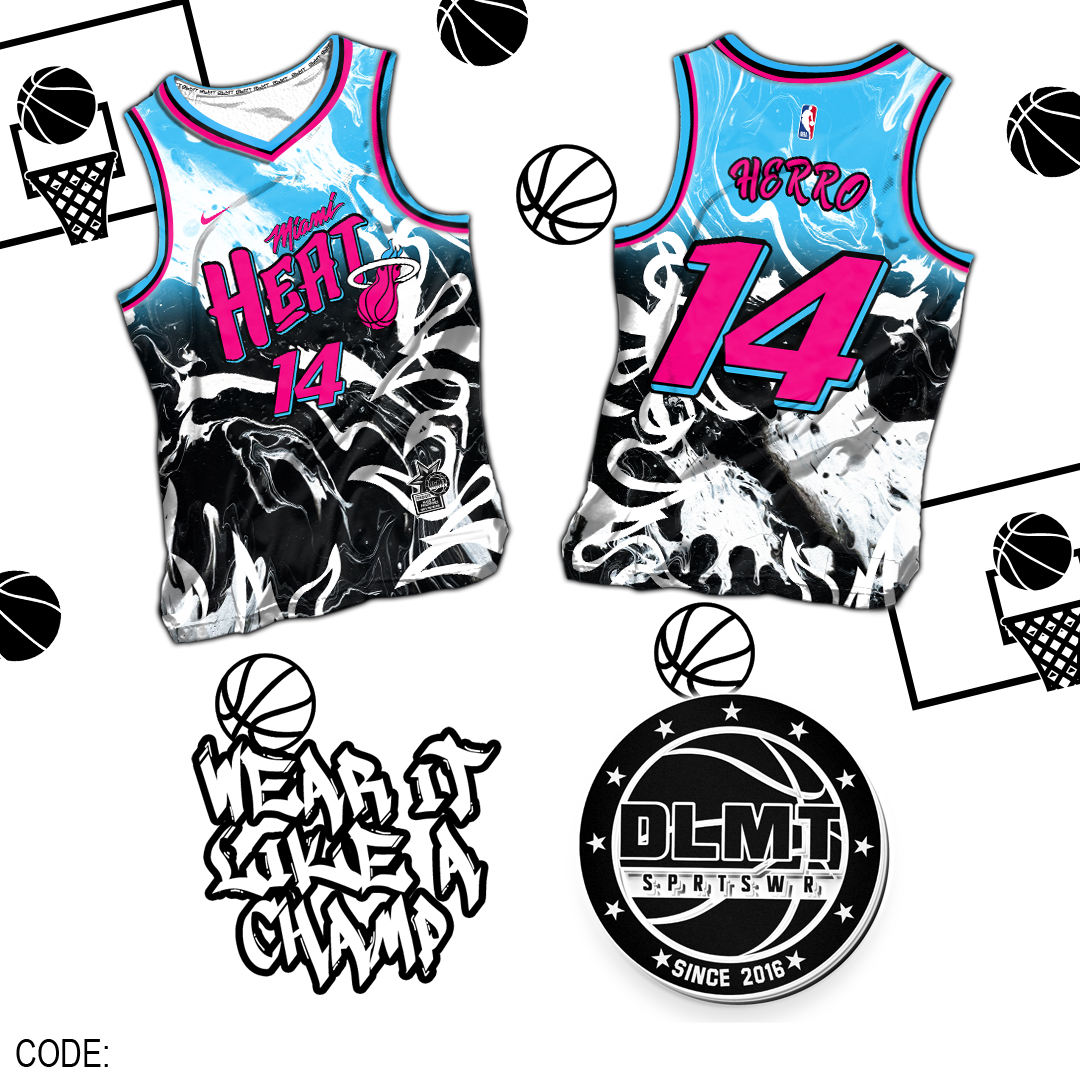 Tyler Herro Miami Heat Big Logo Jersey – On D' Move Sportswear