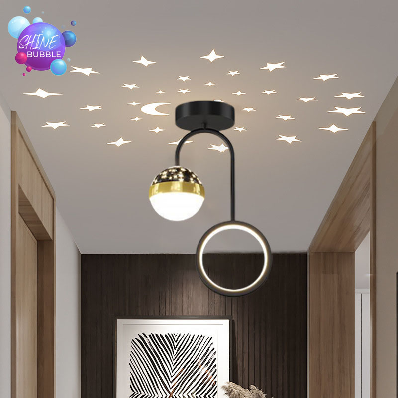 LED Ceiling Lights Modern Minimalist Starry Sky Pendant Light Tricolor