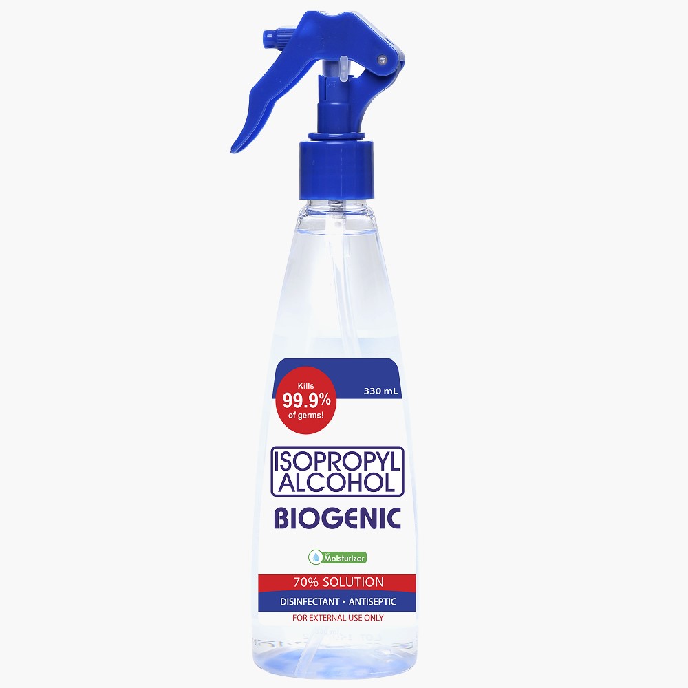 Biogenic Isopropyl Alcohol Spray 330 Ml Lazada Ph 2749