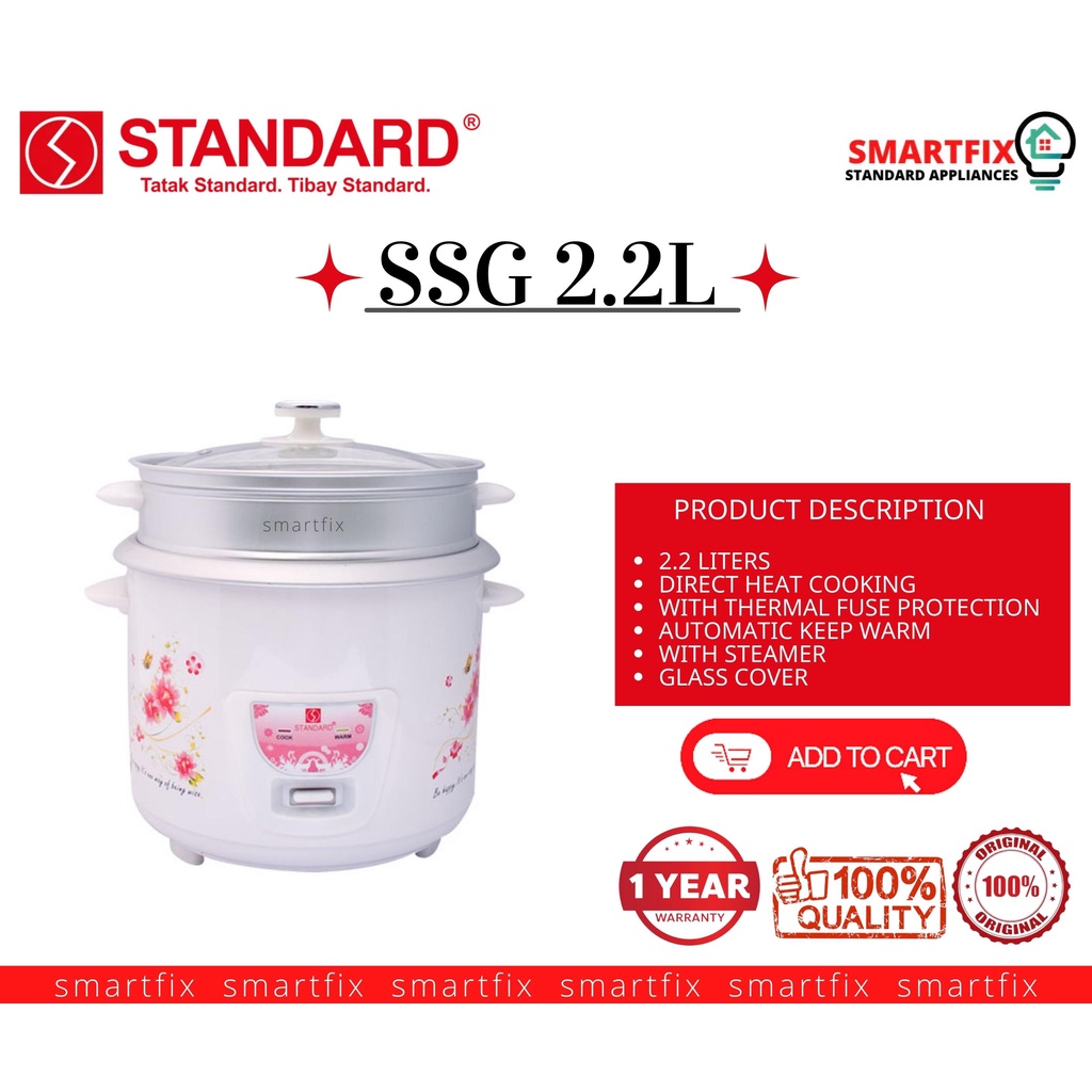 standard rice cooker with steamer price